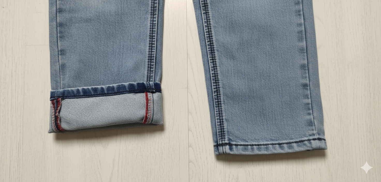 TOP QUALITY KINGFISHER JEANS PANT LIGHT BLUE - Image 2